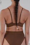 BASERANGE Bamboo fiber and cotton without steel ring wide brim bra series collection soft underwear France BAS-BRTR-BL-000-OCULAR BRTR1